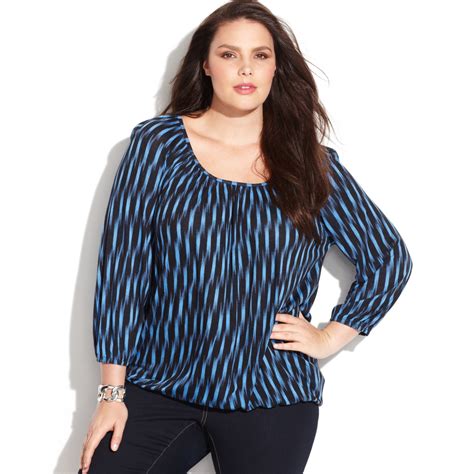 michael kors clothing plus size|michael kors plus size blouses.